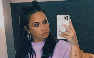 Demi Lovato Shows Off Her Full Boobs as She Quits Her Diet
