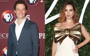 Dominic West 'Couldn't Resist' Kissing Lily James During Intimate Roman Outing