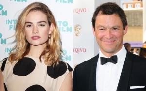 Lily James Refuses to Address Dominic West Affair Rumors: 'This Isn't the Time'