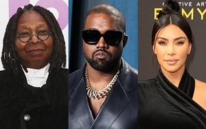 Whoopi Goldberg Baffled as to Why Kanye Praises Himself in Hologram Gift for Kim Kardashian 