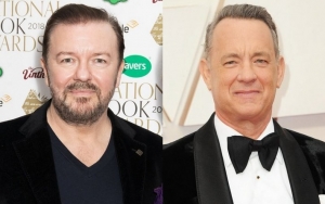 Ricky Gervais Calls Tom Hanks 'Privileged' for Thinking He's 'Above' Golden Globe Jokes