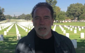 Arnold Schwarzenegger Upset by Lack of Visitors at L.A. National Cemetery on Veterans Day