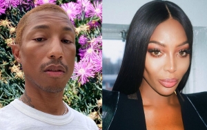 Pharrell Williams Thanks Naomi Campbell for His Ageless Appearance