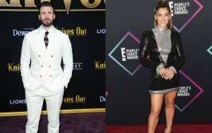 Chris Evans Jests Aly Raisman's Rescue Dog Fails to Charm Him After 'Energetic' Play Date With His