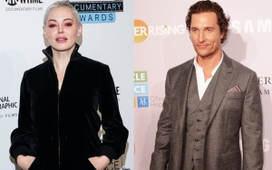 Rose McGowan Supports Matthew McConaughey's Criticism of Illiberal Left's Hypocrisy