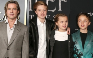 Brad Pitt to Spend Christmas With Three of His Six Kids
