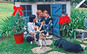 Meghan Markle and Prince Harry's Son Archie Is a Redhead in Family Christmas Card