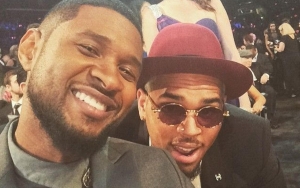 Chris Brown Shows Off New Motorbike From Usher on Christmas