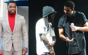 50 Cent Challenges Lil Wayne to Do Verzuz Battle With Drake  
