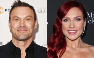 Brian Austin Green Claims All Are Going Well With Sharna Burgess While She Tells Fans to Let It Go