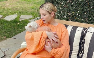 Emma Roberts Shares First Pic of Her and Garrett Hedlund's Newborn Son