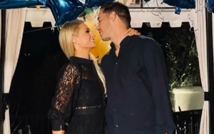 Paris Hilton Dedicates Life-Size Portrait to Boyfriend for 40th Birthday