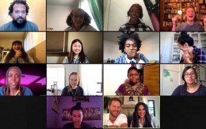 Prince Harry and Meghan Markle Treat Virtual Poetry Class to Surprise Appearance