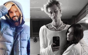 Brian Austin Green Refuses to Comment on MGK's Necklace of Megan Fox's Blood