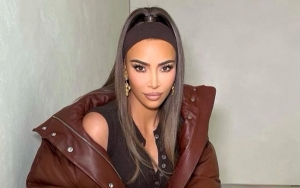 Kim Kardashian Jokingly Slams Hairdresser for Sharing Her Unflattering Pic of Falling Asleep