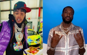 6ix9ine Challenges Meek Mill to 1 on 1 Fight After Nightclub Confrontation