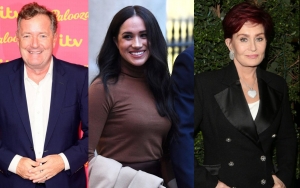 Piers Morgan Further Blasts 'Liar' Meghan Markle, Defends Sharon Osbourne After 'The Talk' Exit