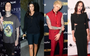 Travis Barker and Kourtney Kardashian Enjoy Double Date with Machine Gun Kelly and Megan Fox at UFC