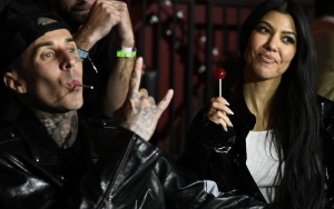 Travis Barker Trolled After Caught Sucking Kourtney Kardashian's Finger During UFC Fight