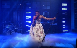 Kid Cudi Wears Dress as He Pays Tribute to Kurt Cobain on 'SNL'