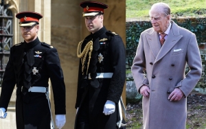 Prince William and Harry Won't Walk Side-by-Side for Prince Philip's Funeral