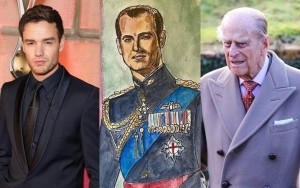 Liam Payne Unveils His Painting of Prince Philip as Tribute to Duke of Edinburgh
