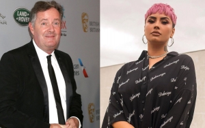 Piers Morgan Labels Demi Lovato 'Stupendously Dumb' Following 'Triggering' Fro-yo Shop Complaints