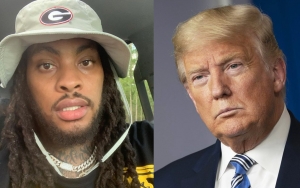 Waka Flocka Flame Proudly Displays Lifetime Achievement Award From Donald Trump