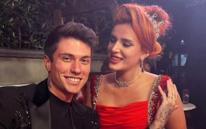 Bella Thorne Is Hot in Red at Her Engagement Party to Benjamin Mascolo