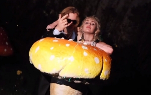 The Kid LAROI and Miley Cyrus Singing Under Translucent Tree in 'Without You' Music Video