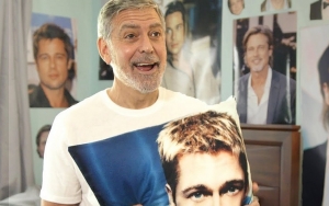George Clooney Shows Room Full of Brad Pitt Posters in 'World's Worst Pandemic Roommate' Sketch