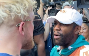 Jake Paul Claims His Eye Got Punched in Physical Altercation With Floyd Mayweather Jr.