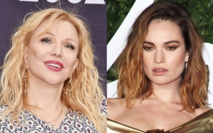 Courtney Love Shames Lily James for Starring in Hulu's 'Pam and Tommy'