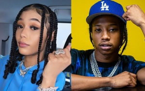 Coi Leray's Rumored Boyfriend Pressa Bites Her Cheek in Flirty Video