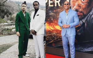 Diddy Surprises Stepson With Special Message From Dwayne Johnson for His 30th Birthday