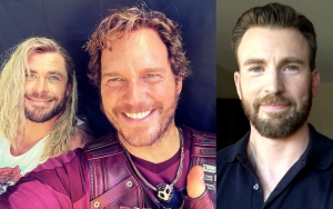Chris Hemsworth Makes Fun of Chris Evans on His Birthday With Chris Pratt's Photo