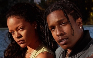 Rihanna's Beau A$AP Rocky Arguing With Bouncer Who Denies Her Entry to NY Bar