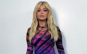 Bebe Rexha Embraces Self-Love by Showing Off Her Curve in Navy Blue Lingerie 