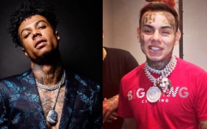 Blueface Fires Back at 6ix9ine for Poking Fun at His New Head Tattoo