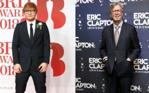 Ed Sheeran Glad Eric Clapton's Guitar Gift Wrecked in Fire Could Be Restored