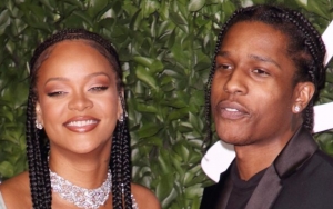 Rihanna and A$AP Rocky All Loved Up While Filming Music Video Together