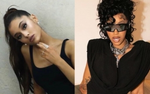Ariana Grande Liking a Tweet Dissing Cardi B Is Apparently Fake