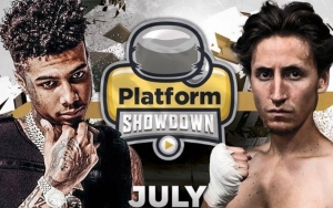 Blueface Throws Punches at Fan Who Jumps Into the Ring After His Win Over Kane Trujillo