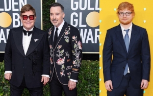 Elton John Banned by Husband From Displaying Naughty Gift From Ed Sheeran 