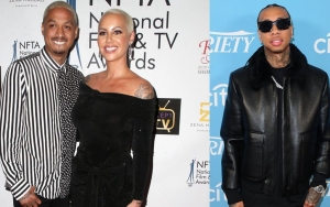 Amber Rose's Ex AE Hangs Out With His BFF Tyga in London After Bragging About Cheating on Her