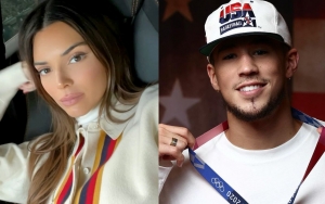 Kendall Jenner Pictured All Over Devin Booker During Lunch Date in Italy