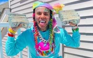 6ix9ine Yells at Alleged Clout Chasers During Mall Altercation 