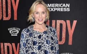 Sharon Stone Lets a Pigeon Sit on Her Head During Venice Photo Shoot 