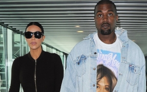 Kanye West Spotted Wearing Kim Kardashian's Initials Amid Rumors She's 'Considering' to Get Back