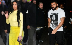Pic of Kim Kardashian Listening to Drake's 'Certified Lover Boy' Is Reportedly Fake